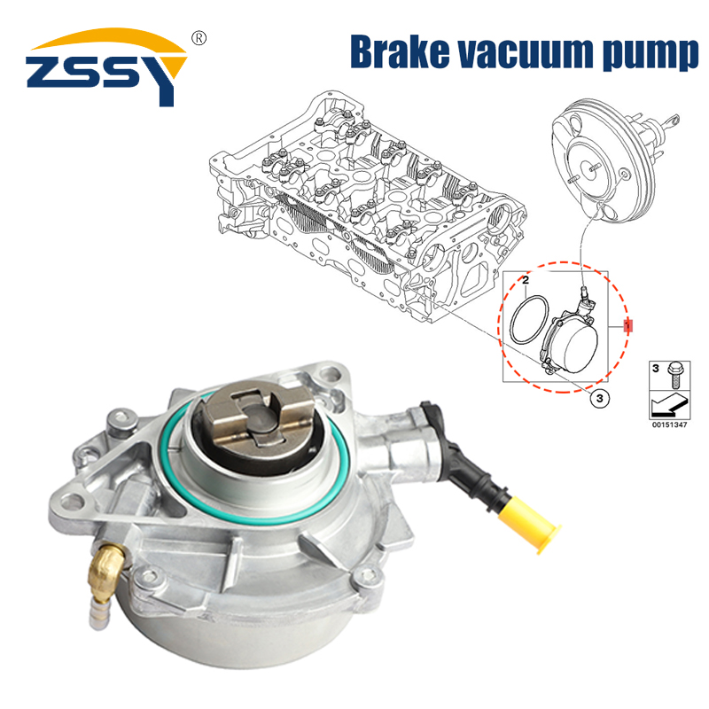 Vacuum Chamber Small - Yeni Fren Vakum Pompası 11667556919 456578