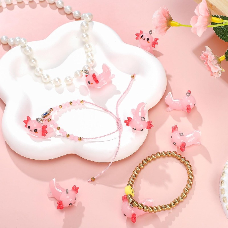 10 adet reçine Mini Axolotl ta - Resin Crafts Diy incelemesi ve fiyatı