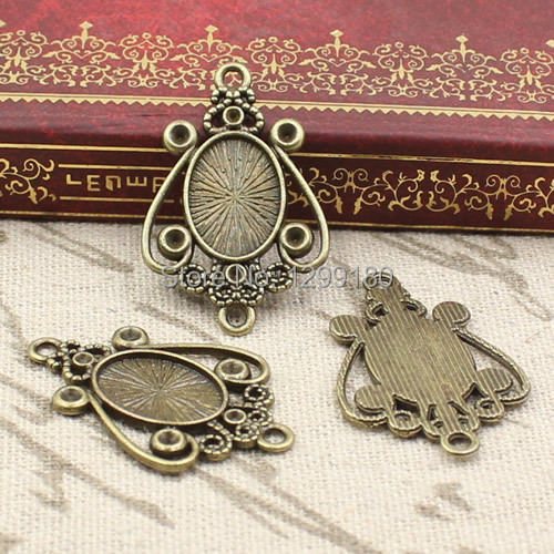 50 adet/grup Alaşım Bronz Ton  - Bezels Set Pendant incelemesi ve fiyatı