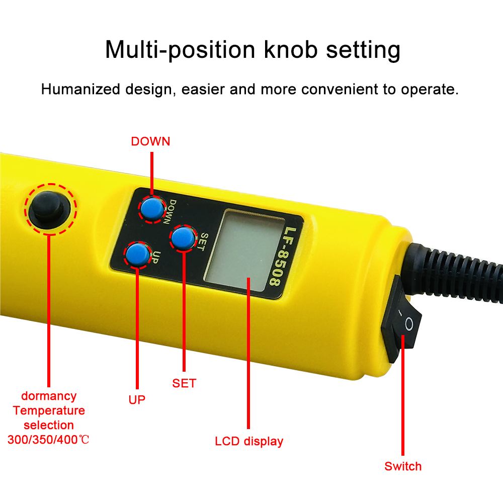 LCD Dijital Isı Sıcak Hava Tab - Heat Gun Small incelemesi ve fiyatı