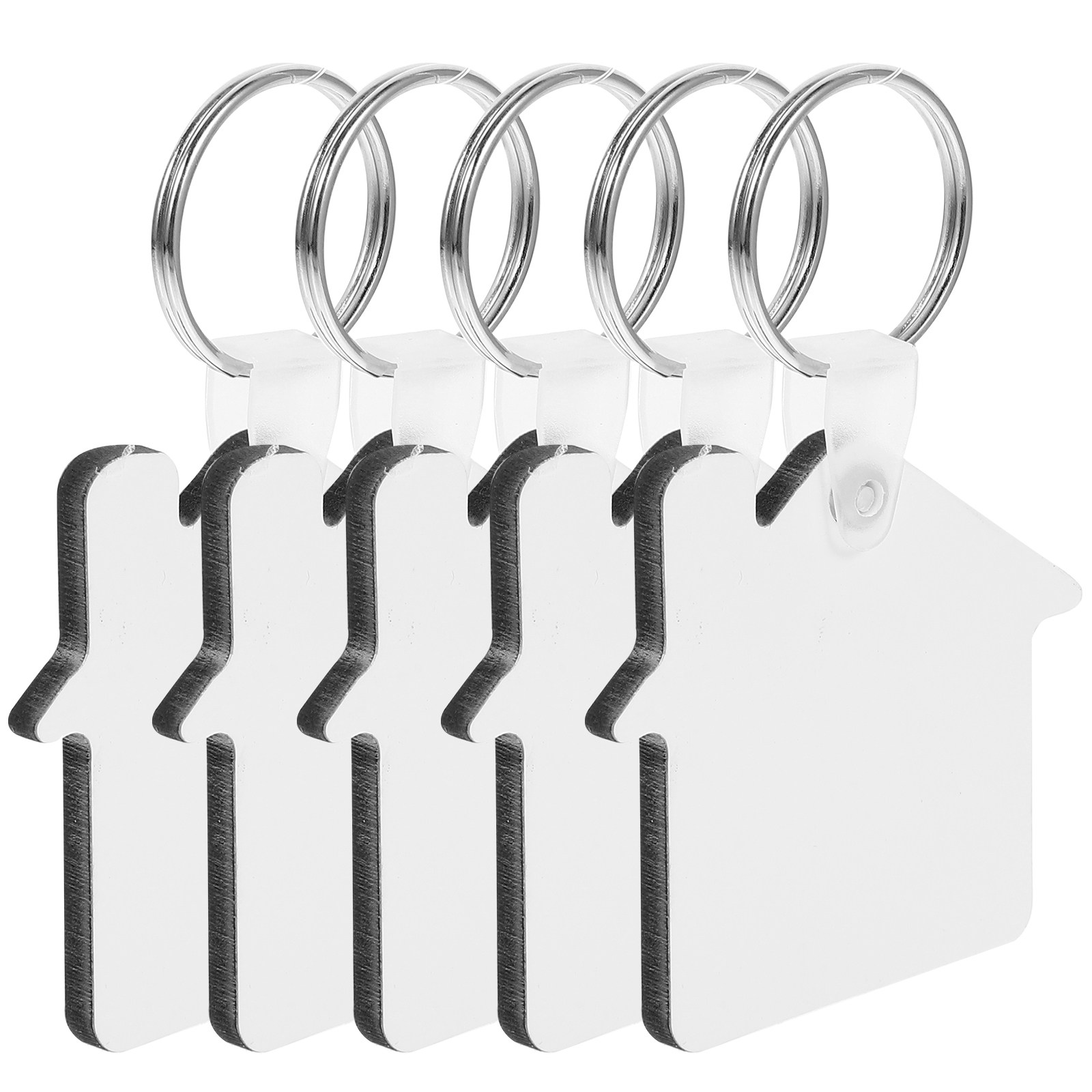 5 Adet Sublimasyon Anahtarlık  - Wood Ring Blank incelemesi ve fiyatı